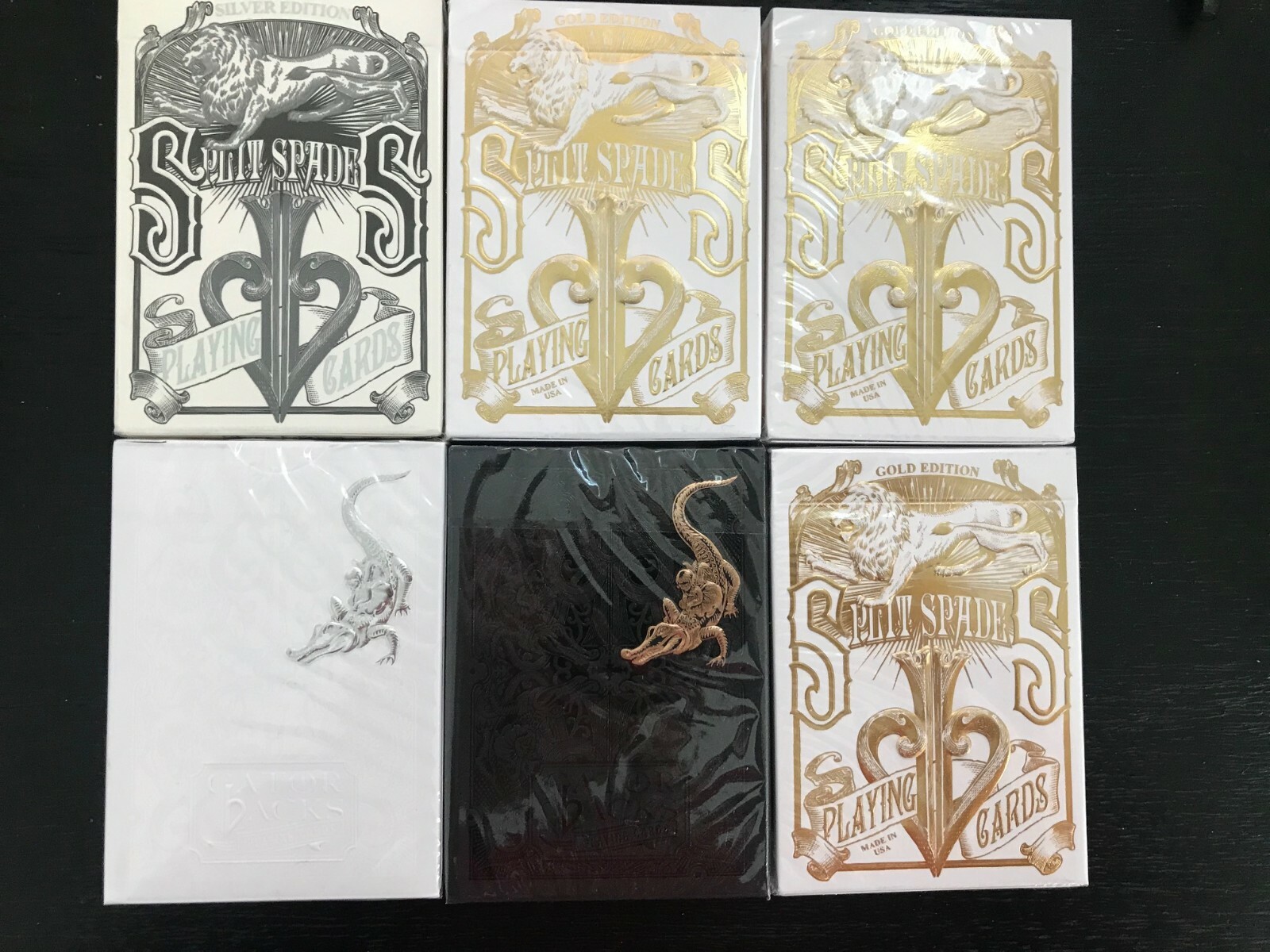 トランプ David Blaine Split Spades 1st Edition 6217bb_8f40f05105514e7b9e83eb9