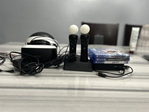 PS　VR Sony PlayStation VR with Camera, Motion Detect, No Game