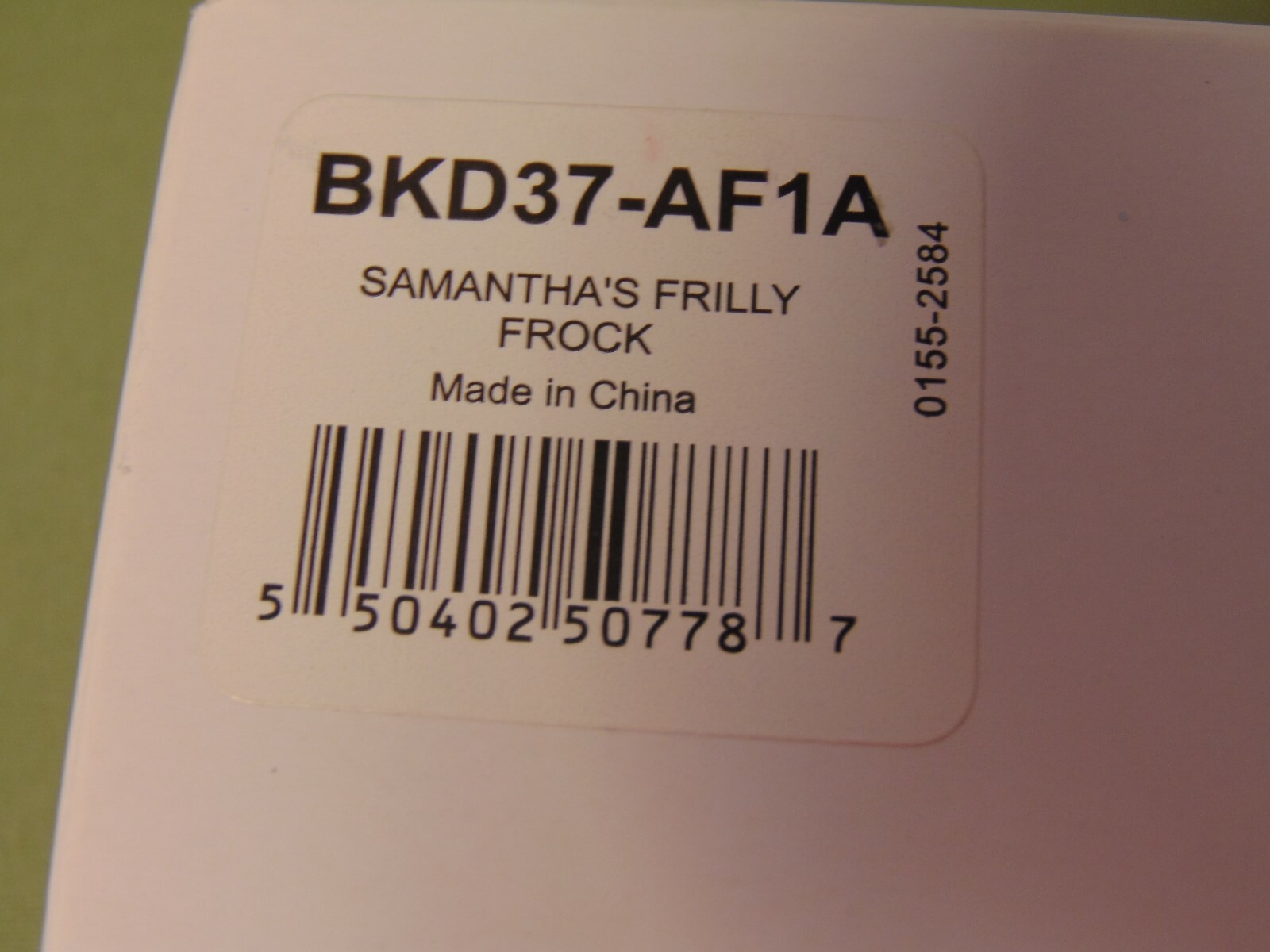 American Girl Retired Samantha Frilly Frock Outfit NIB gr8 Gift