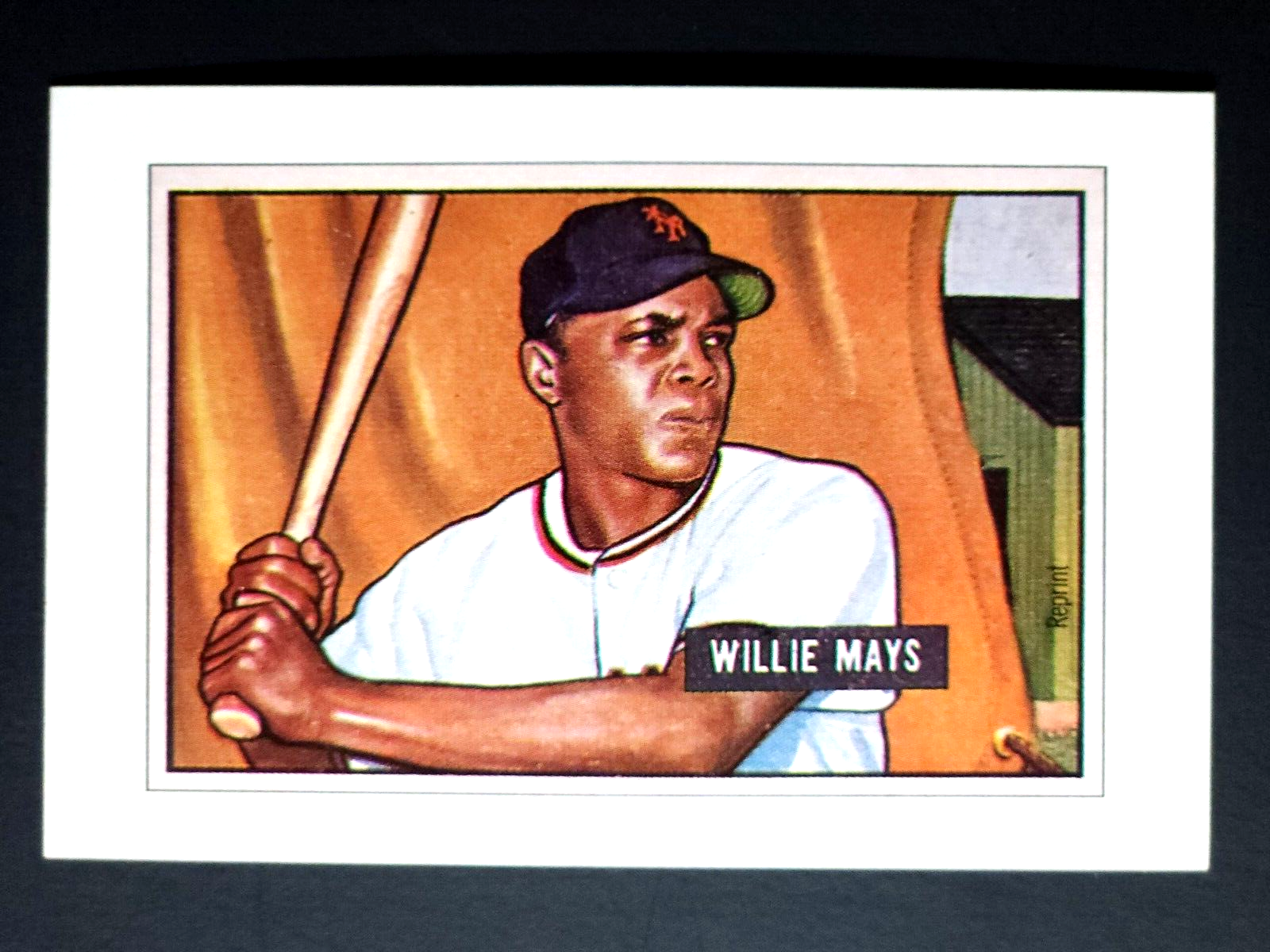 1989 Bowman Baseball Sweepstakes Card Willie Mays Rookie Reprint *NRMT/MINT*. rookie card picture