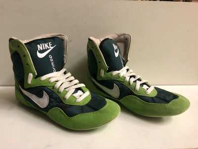 nike greco supreme wrestling shoes white
