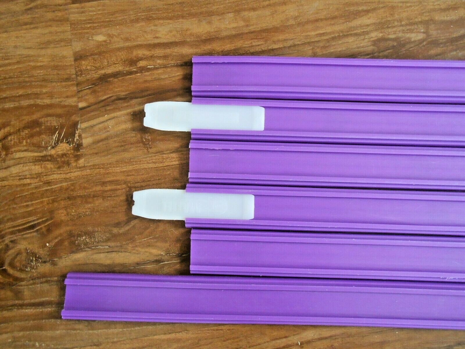 Vintage 1990s Hot Wheels Flame Track Purple 5 pcs. 20