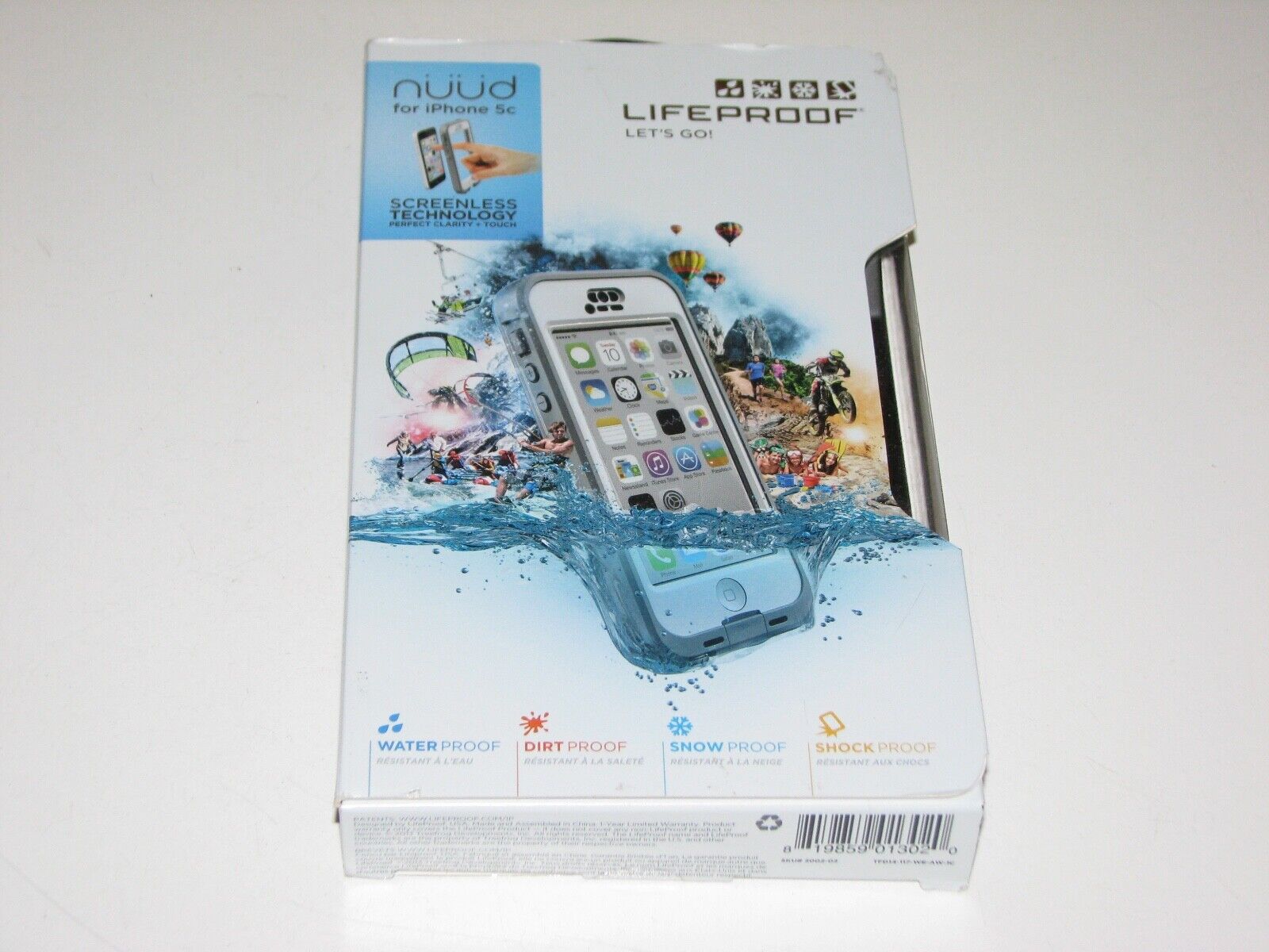 Lifeproof Nuud iPhone 5c Waterproof Case