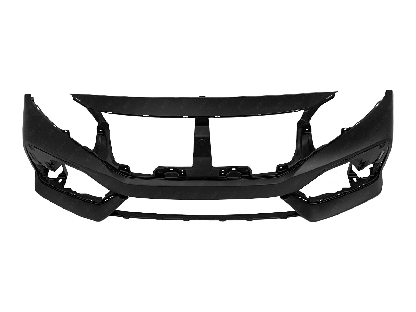 NEW Primered - Front Bumper Cover for 2017 2018 2019 Honda Civic Hatchback 17-19