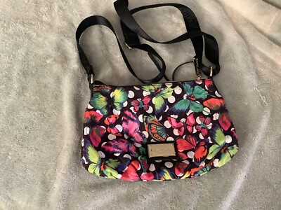 BETSEY JOHNSON Mini Floral Velvet Convertible Crossbody Shoulder Bag