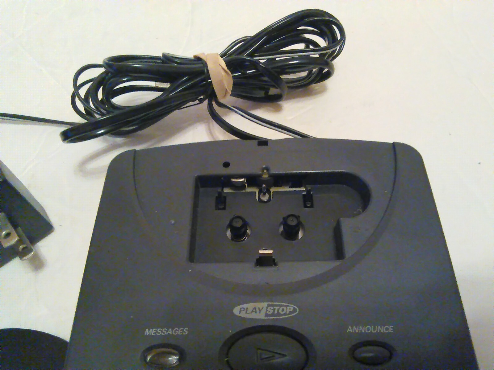 General Electric GE Answering Machine System Single Cassette 2-9801C 1996 EUC