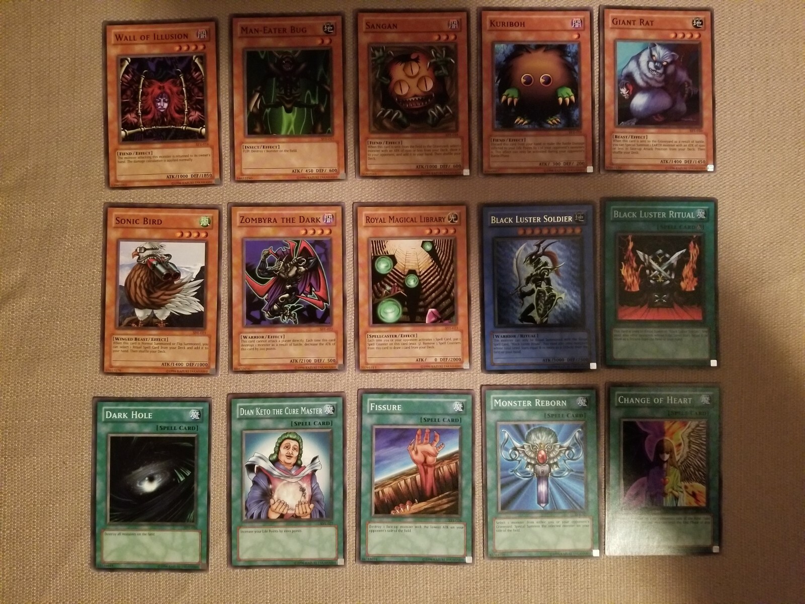 Yu-Gi-Oh Yugi Evolution Starter Deck English Mint/NM - Cards Only.