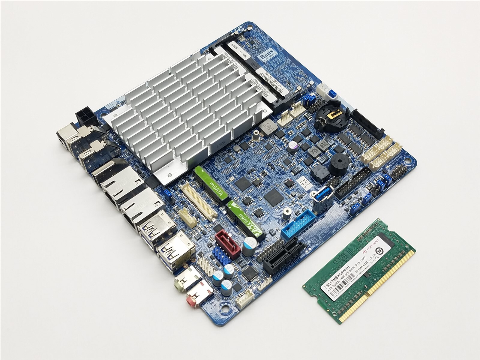 Transcend 71140-001 REV 2.0 Celeron N3160 1.60GHz 4GB Main