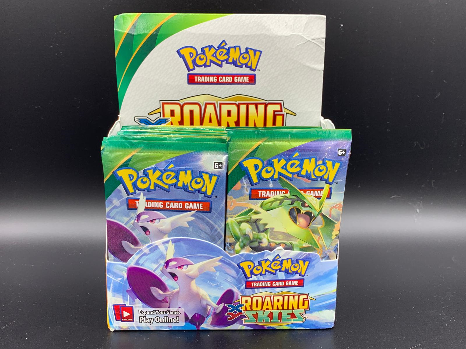 Pokemon Karten XY Roaring Skies Drachenleuchten Booster Packs Ovp Englisch