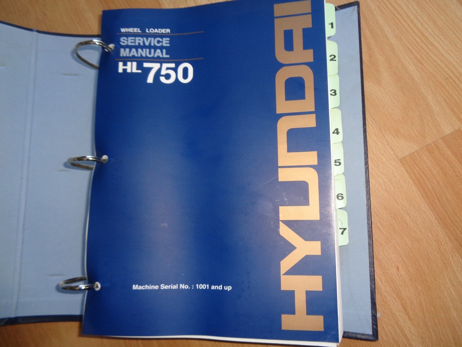 Hyundai HL750 Wheel Loader factory service repair manual OEM **