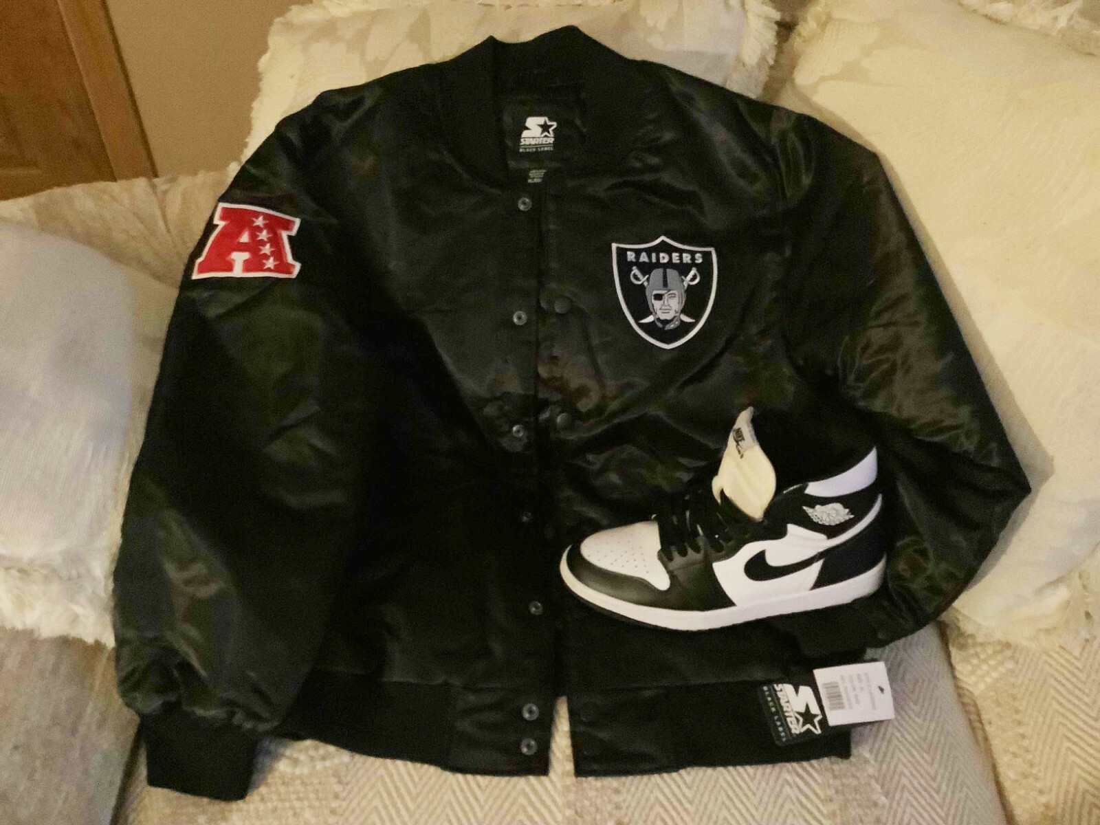 LAS VEGAS RAIDERS XL Black Label Limited Edition STARTER