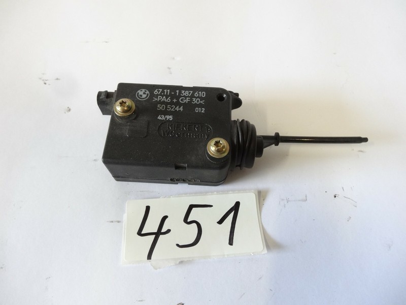 Bmw E36 Stellmotor Zv Modul Motor Tankdeckel Tankklappe 1387610 L451