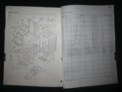 Yamaha Keyboard Amplifier KA-10 Service Manual Schematics Part List KA10 1986