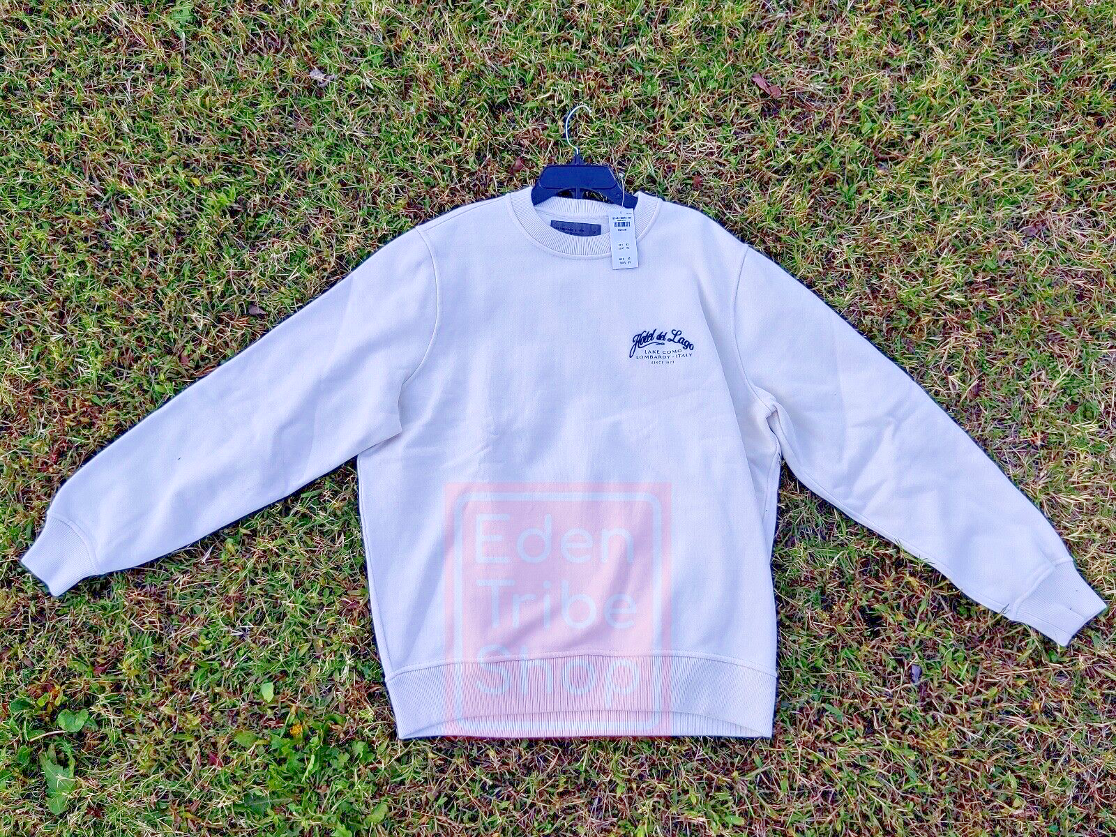 Abercrombie & Fitch Sweatshirt Lake Como Hotel del Lago Italy Size