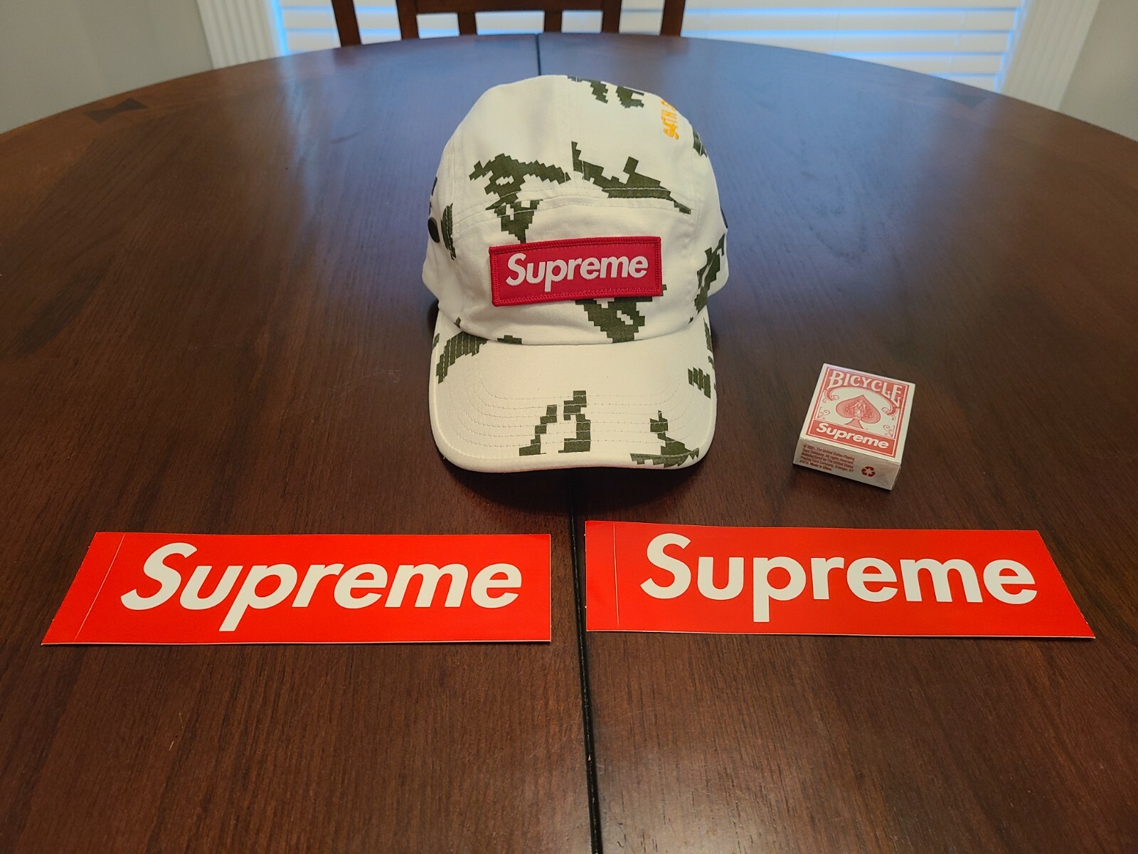 帽子 Supreme 21SS Military Camp Cap Red Camo Brand New Supreme Military Camp Cap Red Camo - SS23 - Box