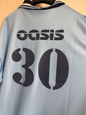 Oasis 30th Anniversary Japan Exclusive Football Jersey Shirt