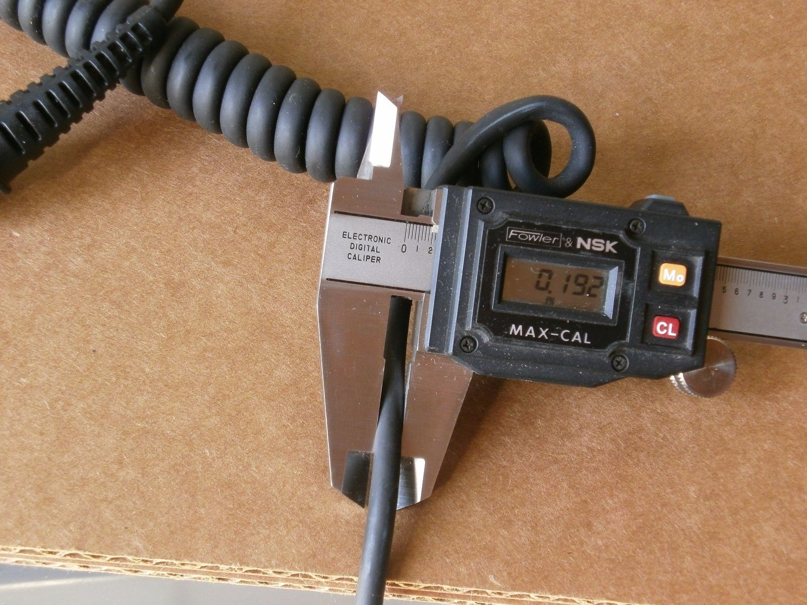 3FT Shielded Coil Cable, 7 conductors, With AMP 66504-9 Crimp Contact & RJ50