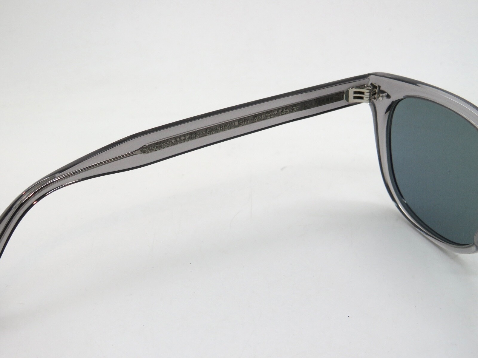 Pre-owned Oliver Peoples Sheldrake Sun Ov5036s 1132r8 Grey Photochromic 49mm Sunglasses In Blue