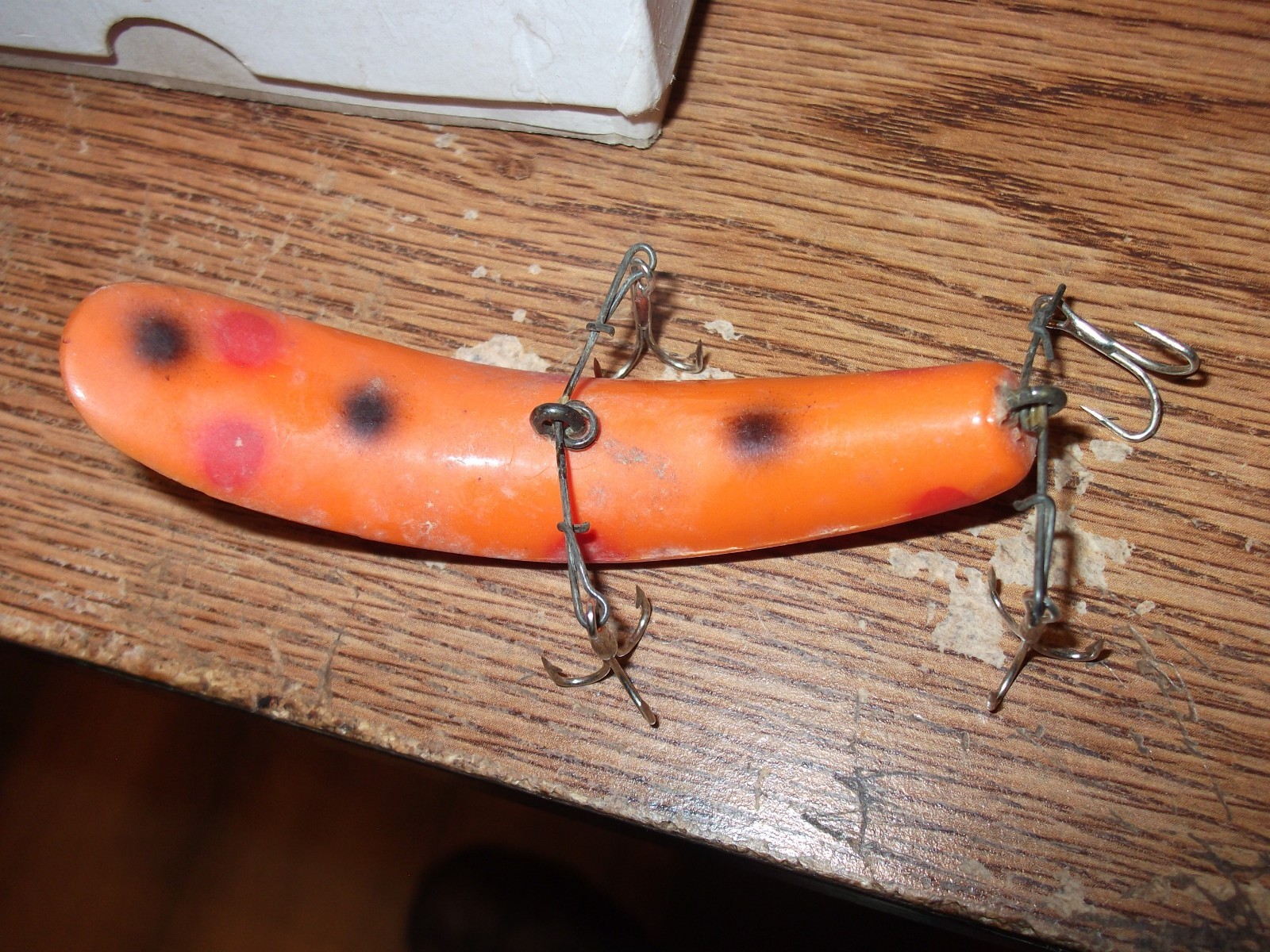 Vintage fishing lure Plug Flatfish with original  box