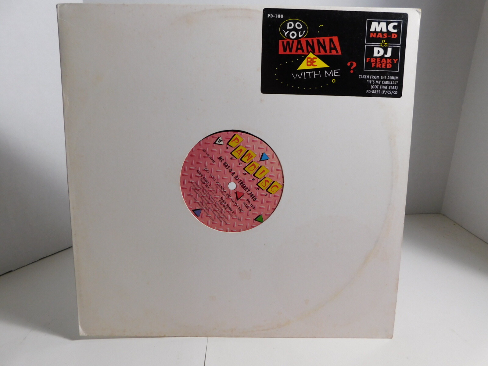 MC Nas-D & DJ Freaky Fred: Do You Wanna Be With Me: CD Single MC Nas-D & DJ Freaky Fred: Do You Wanna Be With Me: CD Single