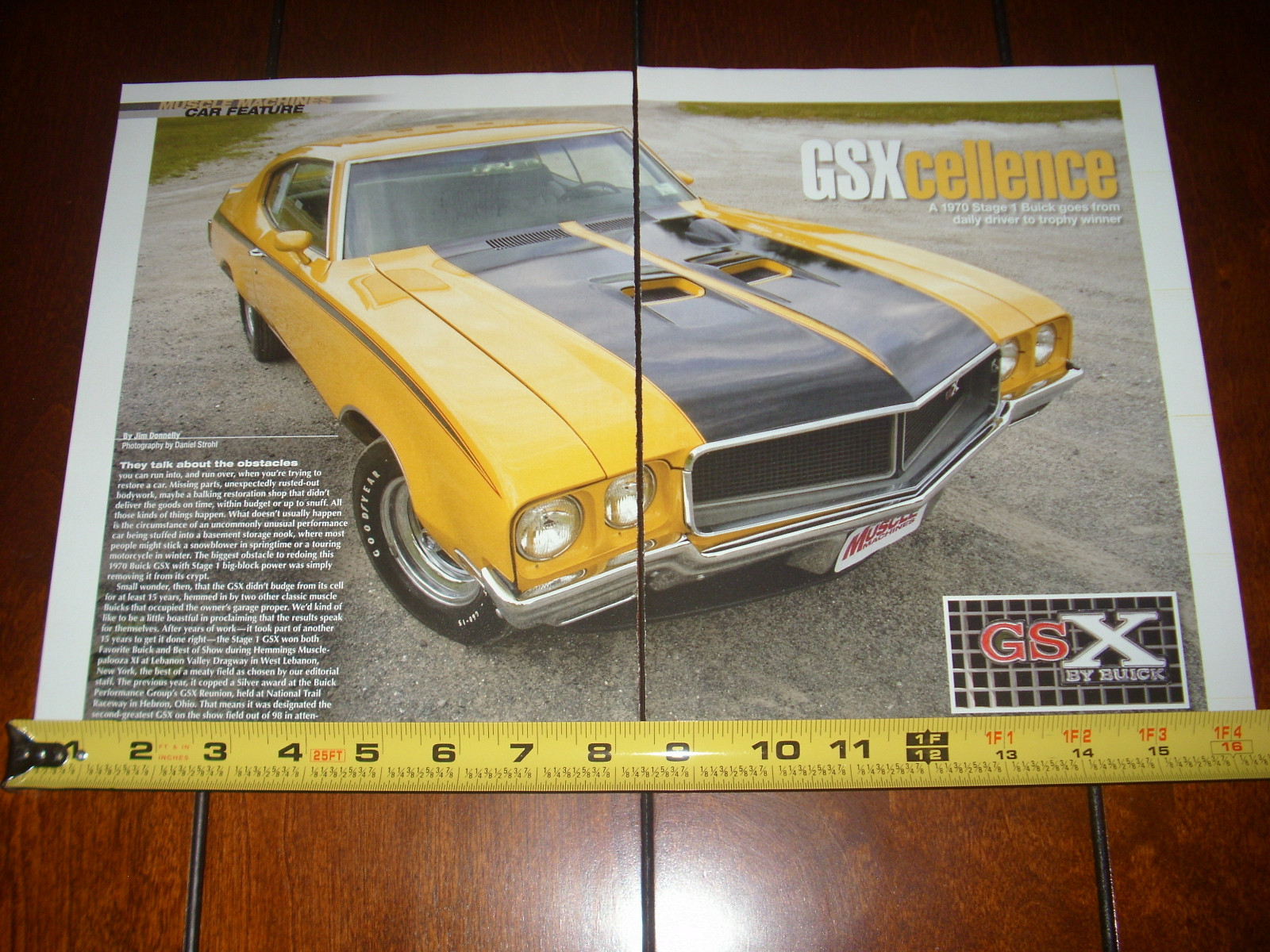 1970 BUICK GSX STAGE 1 - ORIGINAL 2014 ARTICLE | eBay