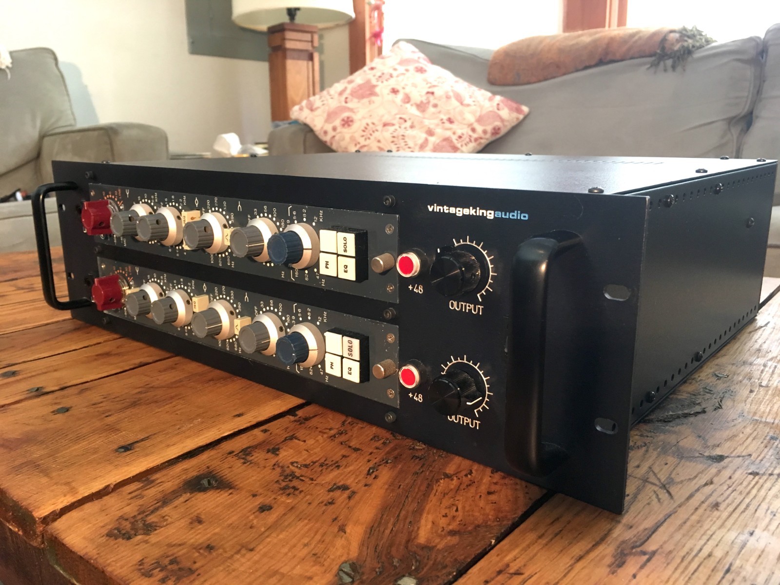 Vintage Neve 1081 Preamps Serviced, VK Racked - Beautiful Sounding Pair