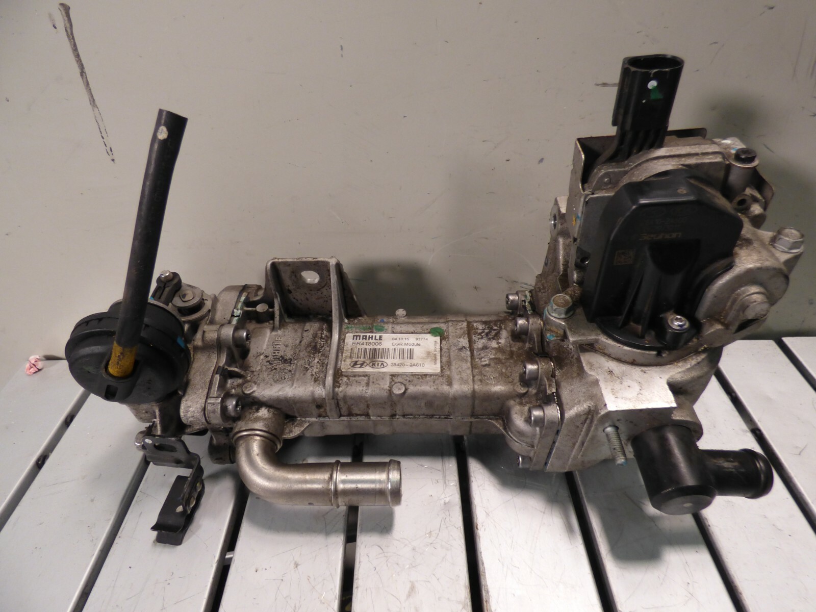 Valvola EGR + TUBBO PEUGEOT FORD CITROEN 9654818180