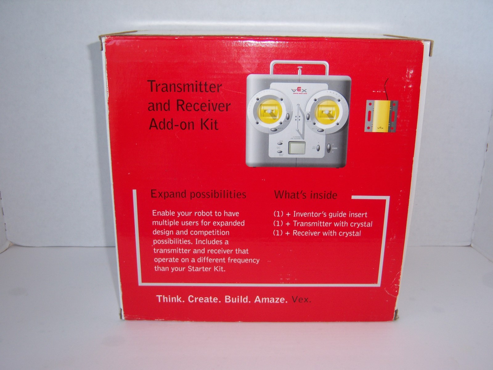 VEX TRANSMITTER AND RECEIVER KIT 89 MHz Never Been used