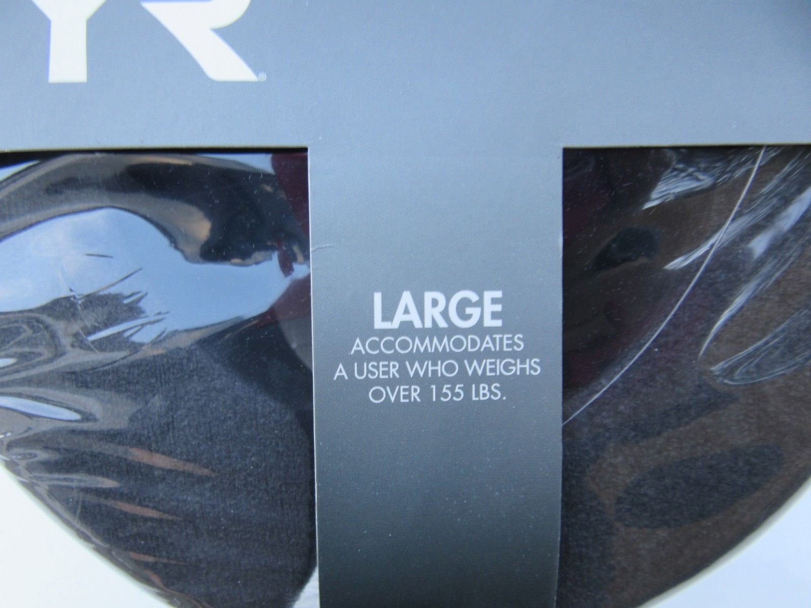 TYR Hydrofoil Ankle Float Swimming Training Tool Large Black -NEW