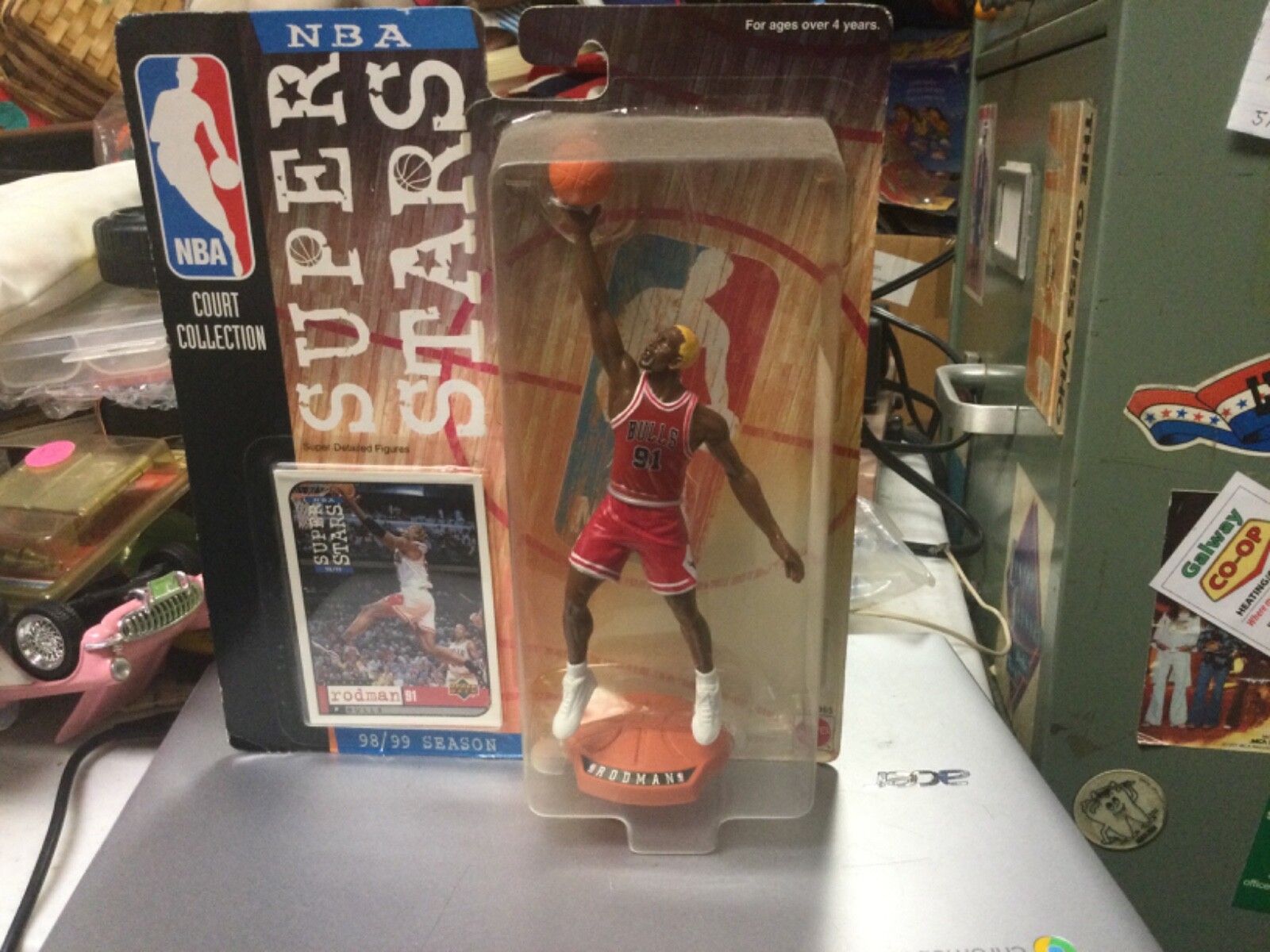 Mattel 1998 Dennis Rodman Chicago Bulls NBA Super Stars