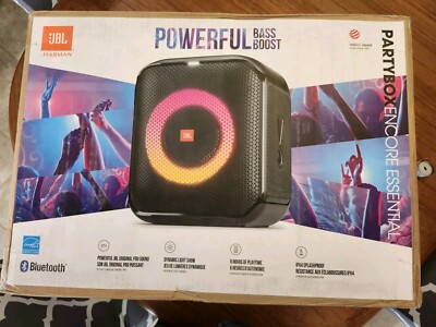 JBL PARTYBOX Encore Essential Bluetooth, Splash proof, Light Show, 6 HR Battery