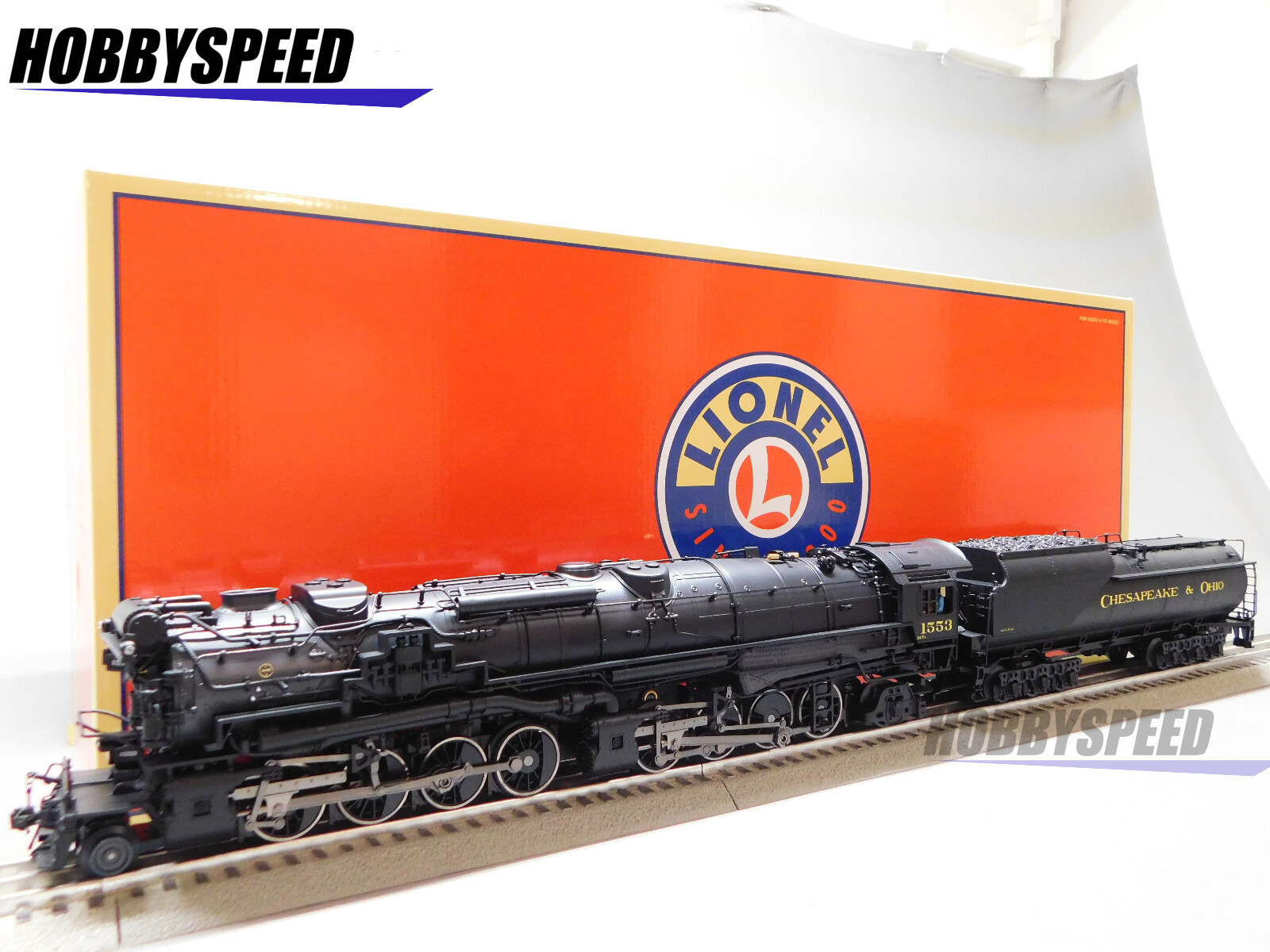 LIONEL CHESAPEAKE & OHIO C&O LEGACY 2-8-8-4 STEAM ENGINE O GAUGE