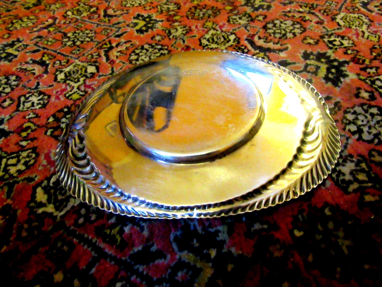 Tiffany & Co Sterling Silver Coaster .Dish