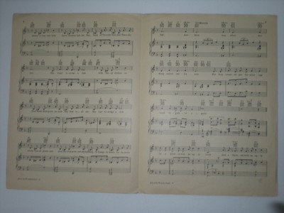 1933 Paramount ALICE IN WONDERLAND sheet music Nathaniel Finston DIMITRI TIOMKIN