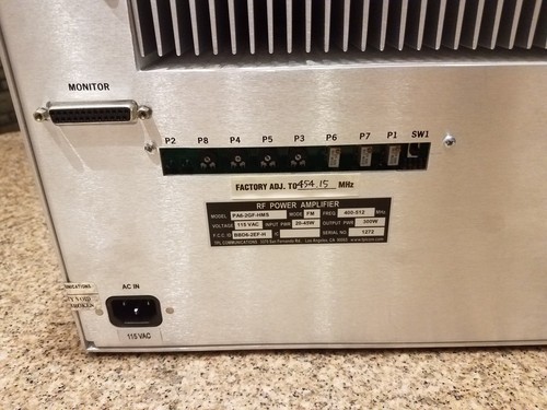 TPL UHF 70cm 300 WATT 400-512MHZ RADIO - BASE - REPEATER POWER AMPLIFIER - HAM