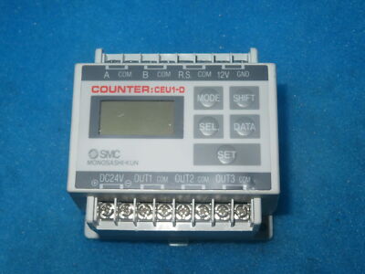 SMC CEU1-D 3-point Preset Counter Module + 1 Year Warranty