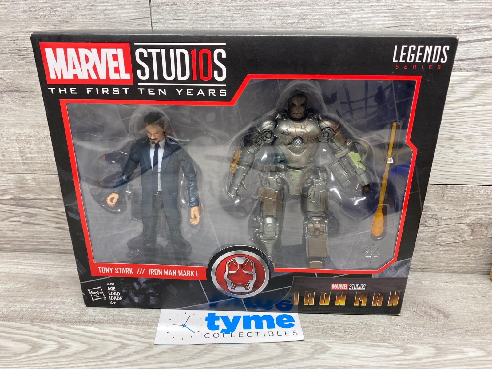 マーベルレジェンド　MARK I & TONY STARK 2pac Marvel Studios: The First Ten Years Marvel Legends Tony