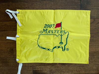 Masters Pin Flag ~ 2007 NEW Masters Golf Augusta Georgia The Masters