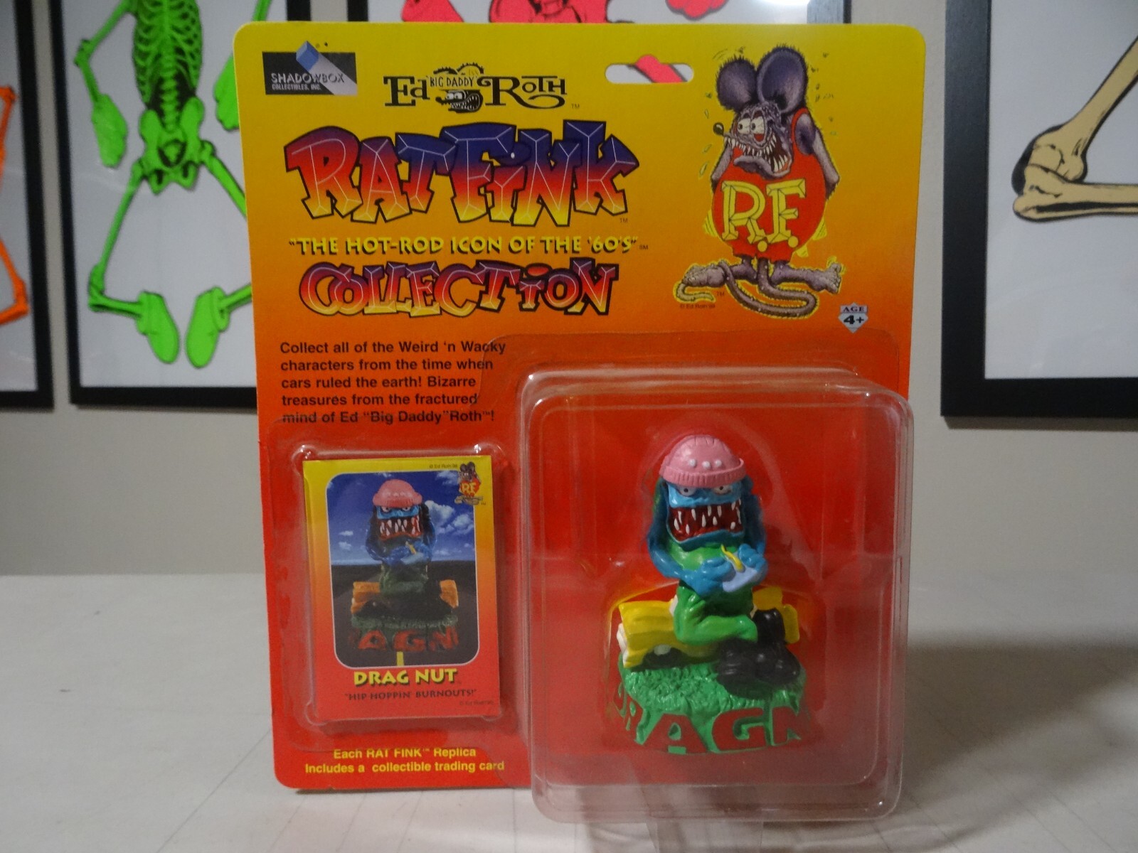 Rat Fink Drag Nut ノッディングドール 楽天市場】RAT FINK ラットフィンク NODDING DOLL PINK LARGE ナ