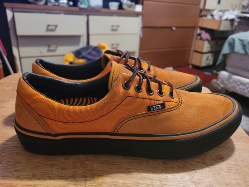 Vans X Spitfire Limited Edition Era 721454Pro US Mens 10.5 Cardiel Orange  Shoes
