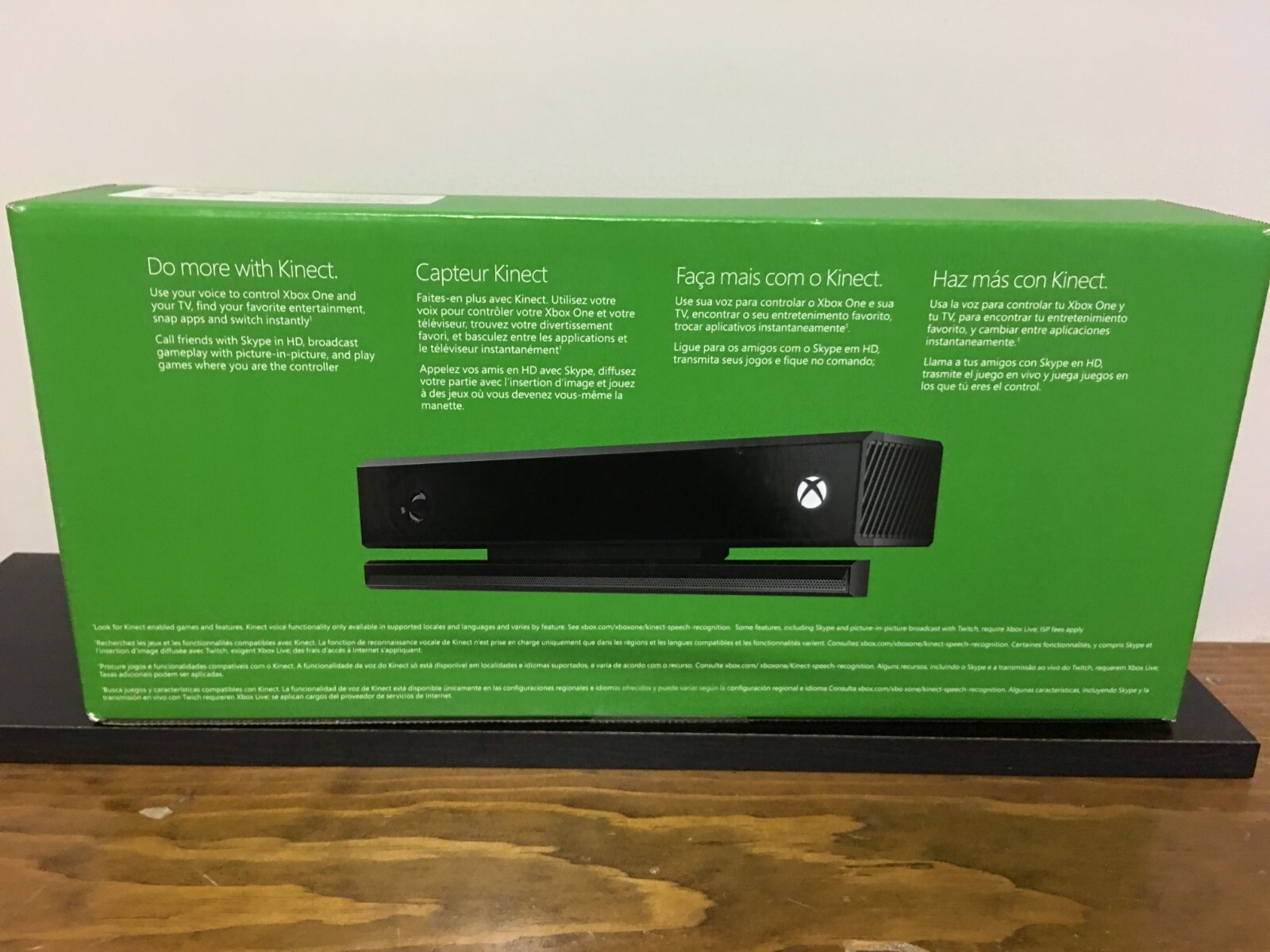 Genuine Original Microsoft Xbox One Kinect Sensor Bar - Model 1520 - Black