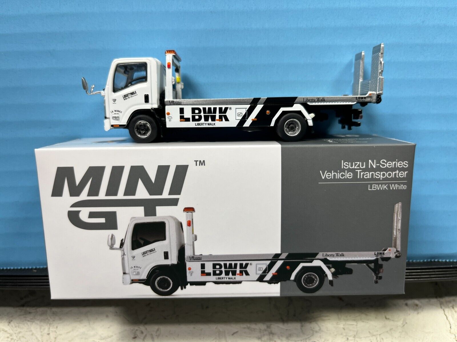 1/64 MINI GT LBWK LB WORKS WORKING ISUZU N-CERIES VEHICLE 1/64 MINI GT LBWK LB WORKS WORKING ISUZU N-CERIES VEHICLE