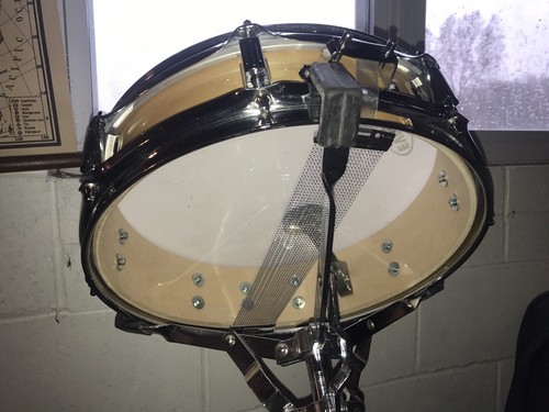 Lot of 4, Ludwig Snare Drum, Practice Pad, Xylophone and Rolling Carrying Case.