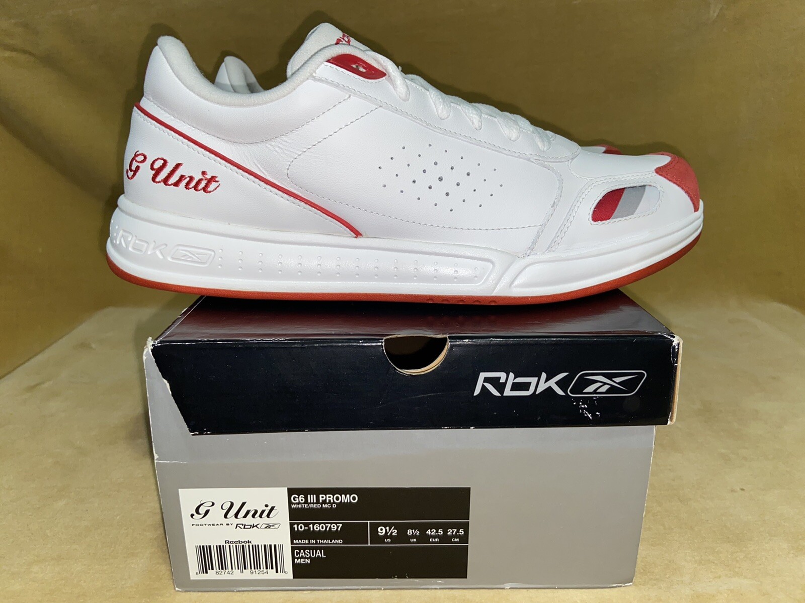50 Cent Reebok G-Unit Men s 9.5: купить с доставкой из США, цена 1 375 774  руб - (133642372230)