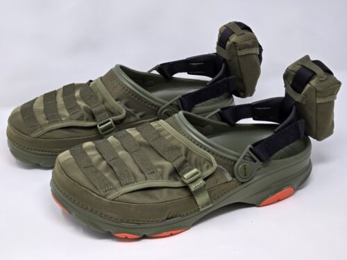 BEAMS X Crocs Classic All Terrain Outdoor Olive Men Multi BEAMS X Crocs Classic All Terrain Outdoor Olive Men Multi