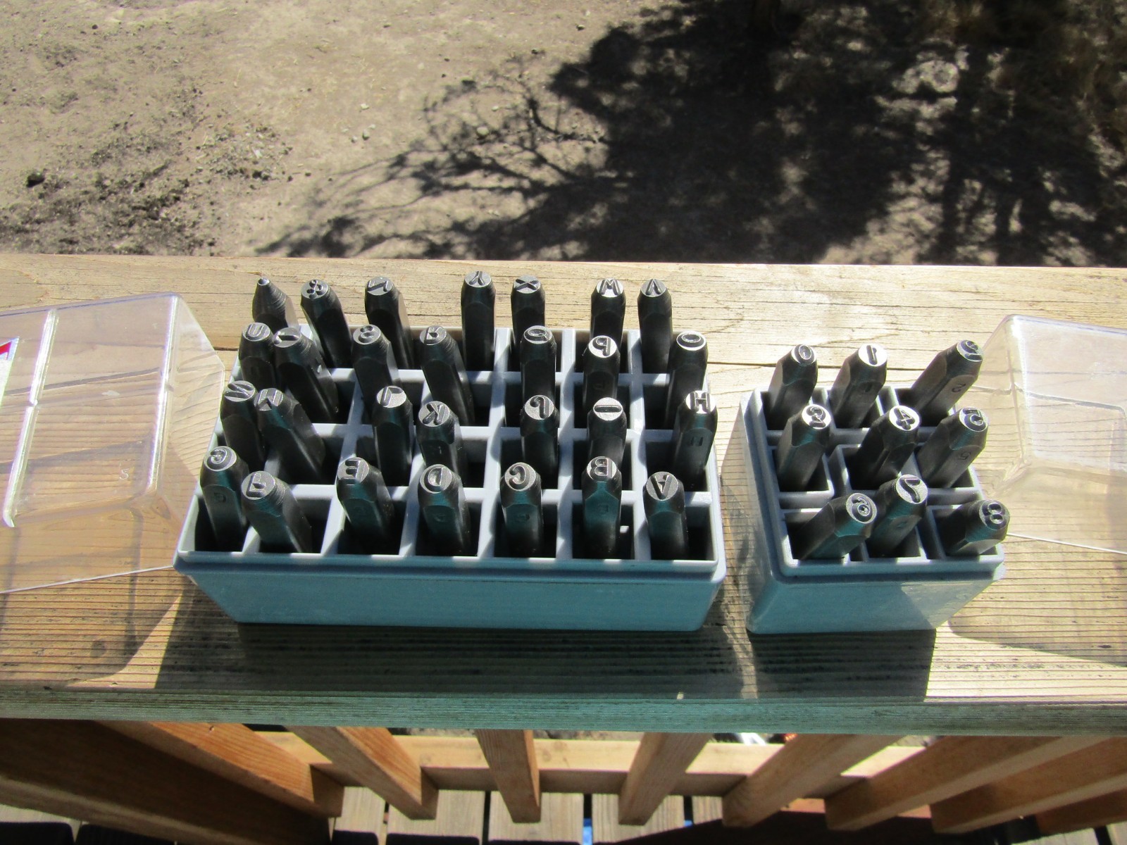 C.H. Hanson Steel Metal Letter & Number Set 3/16