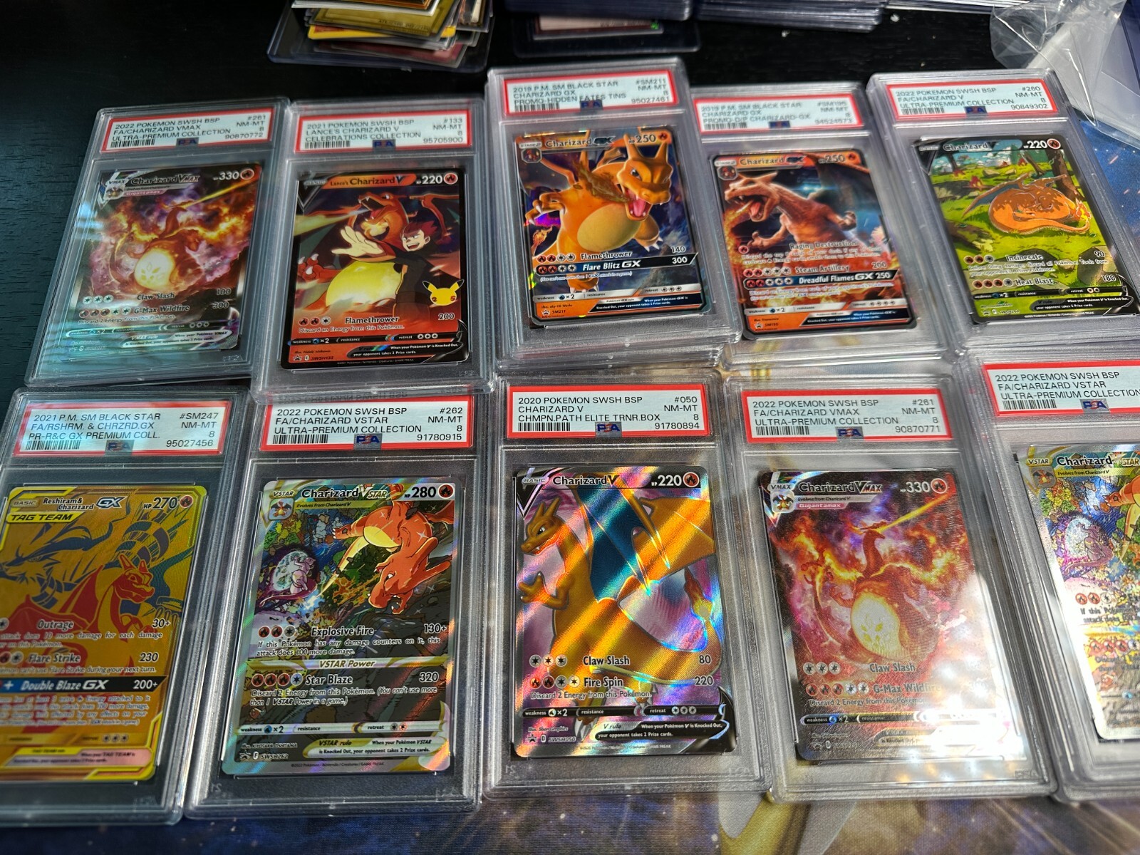 POKEMON TCG! 1 PSA 8 NM-MT GRADED CARD SLAB - GUARANTEED TO