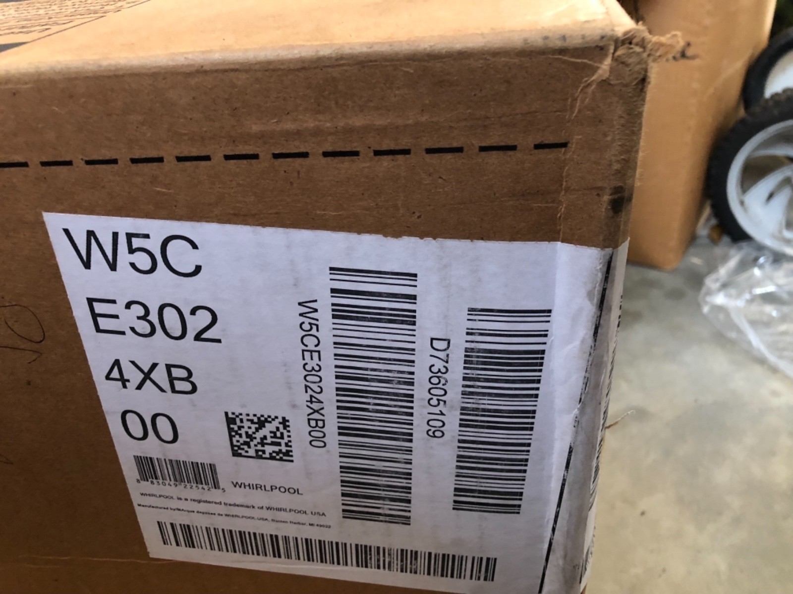 w5ce3024xb brand new in box cooktop electical