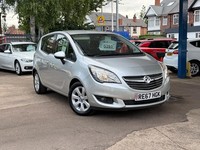 2017 Vauxhall Meriva 1.4i Life MPV 5dr Petrol Manual Euro 6 (100 ps) Petrol