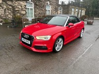 2015 Audi A3 Cabriolet 2.0 TDI S line Convertible 2dr Diesel Manual Euro 6